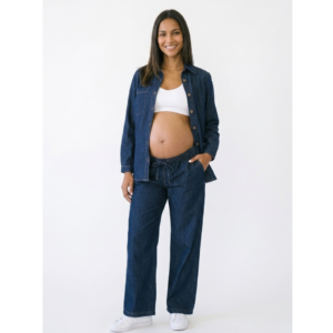 Pantalon Embarazo Liviano Denim Low Rise