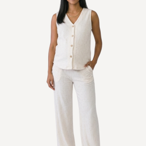 Set Pantalon y Chaleco Embarazo y Lactancia